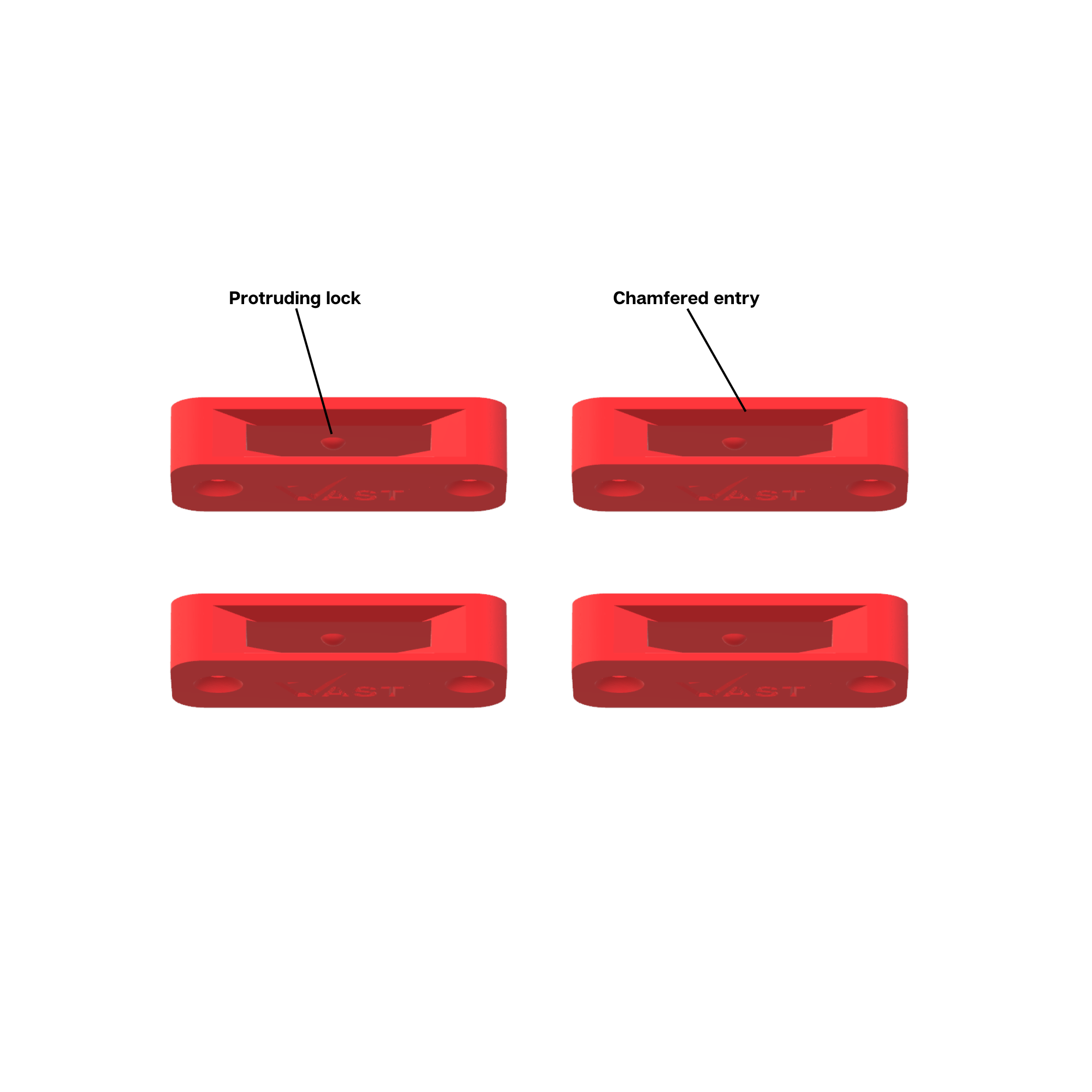 Craftsman VersaTrack & V20 Tool Mount | Leaf Blower Mount | VersaTrack Tool Holder (4 Pack)